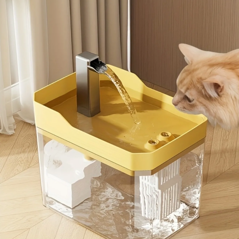 Catfri® WaterFountain: Smart Automatisk Kjæledyr Vann Fontene