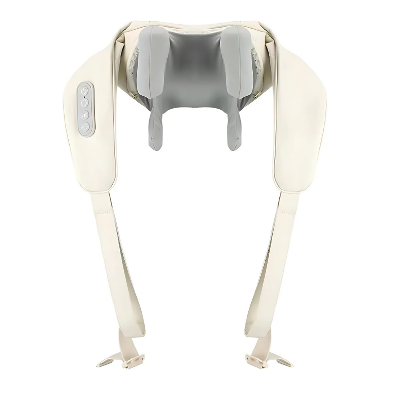 NeckMassager: Beroligende Varme Afslappende Nakke Og Skuldermassager