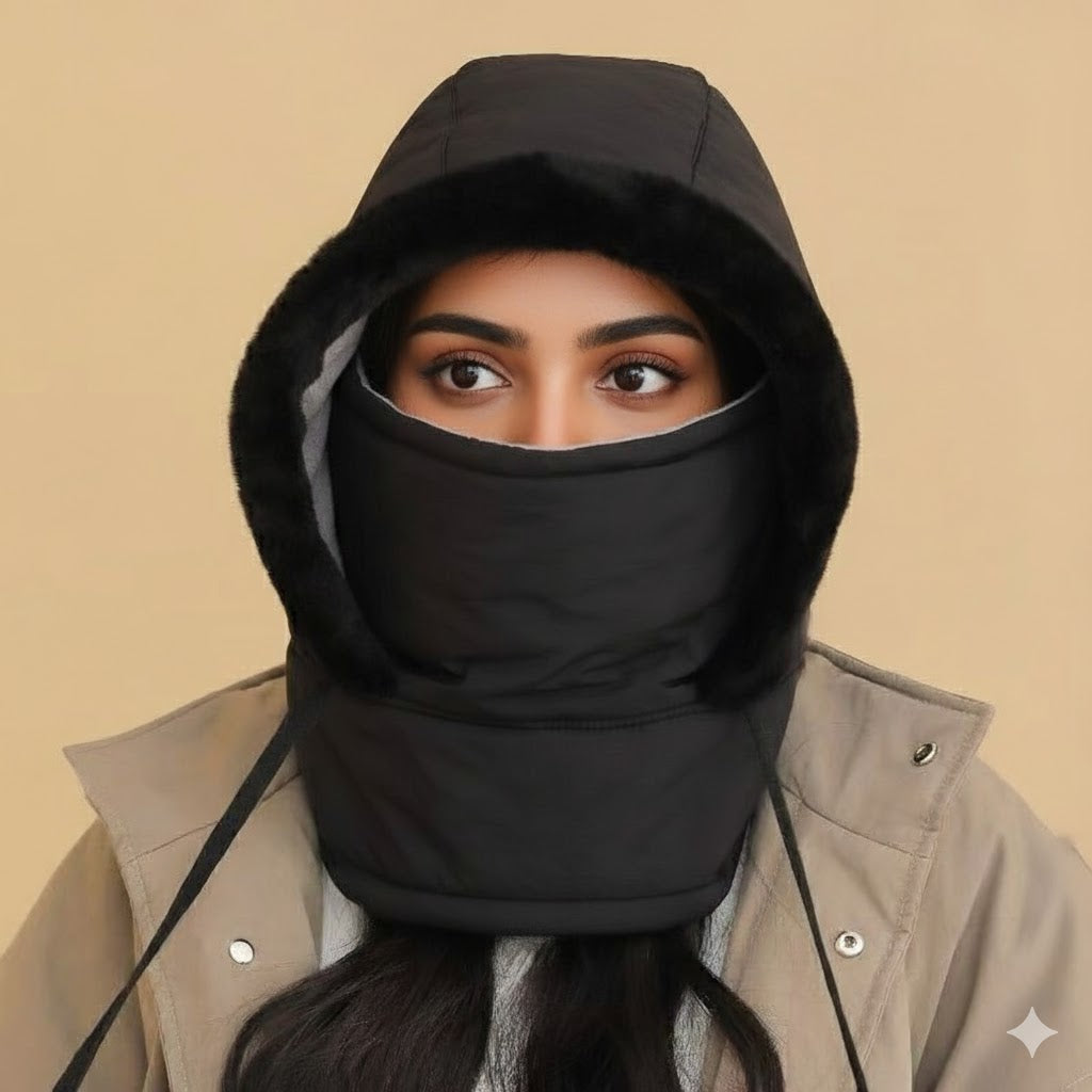 Icone™ WinterCover 1+1 GRATIS: Justerbar Varm Vindtett Vinter Ansikts Dekke Lue
