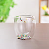 CrystalMug - Dobbelt Lagdelt Kreativ Glass Krus