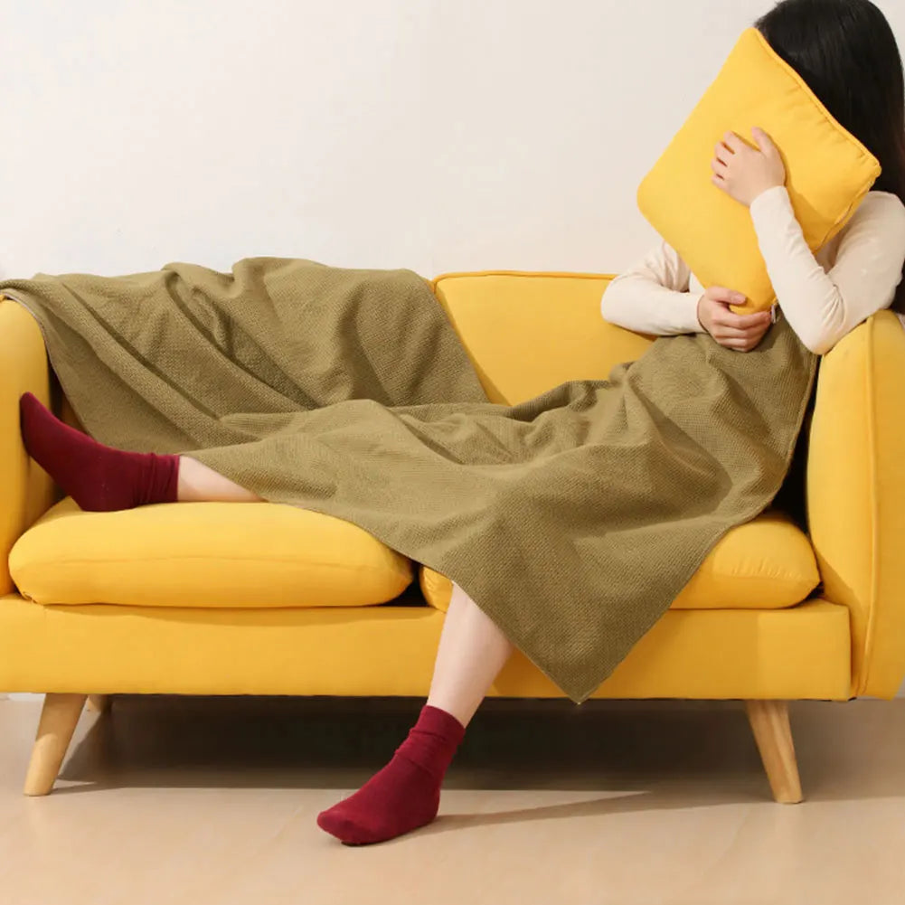 Icone™ HeatedShawl: Elektrisk Oppvarmet Sjal Termisk Komfort Vinter Varm Teppe