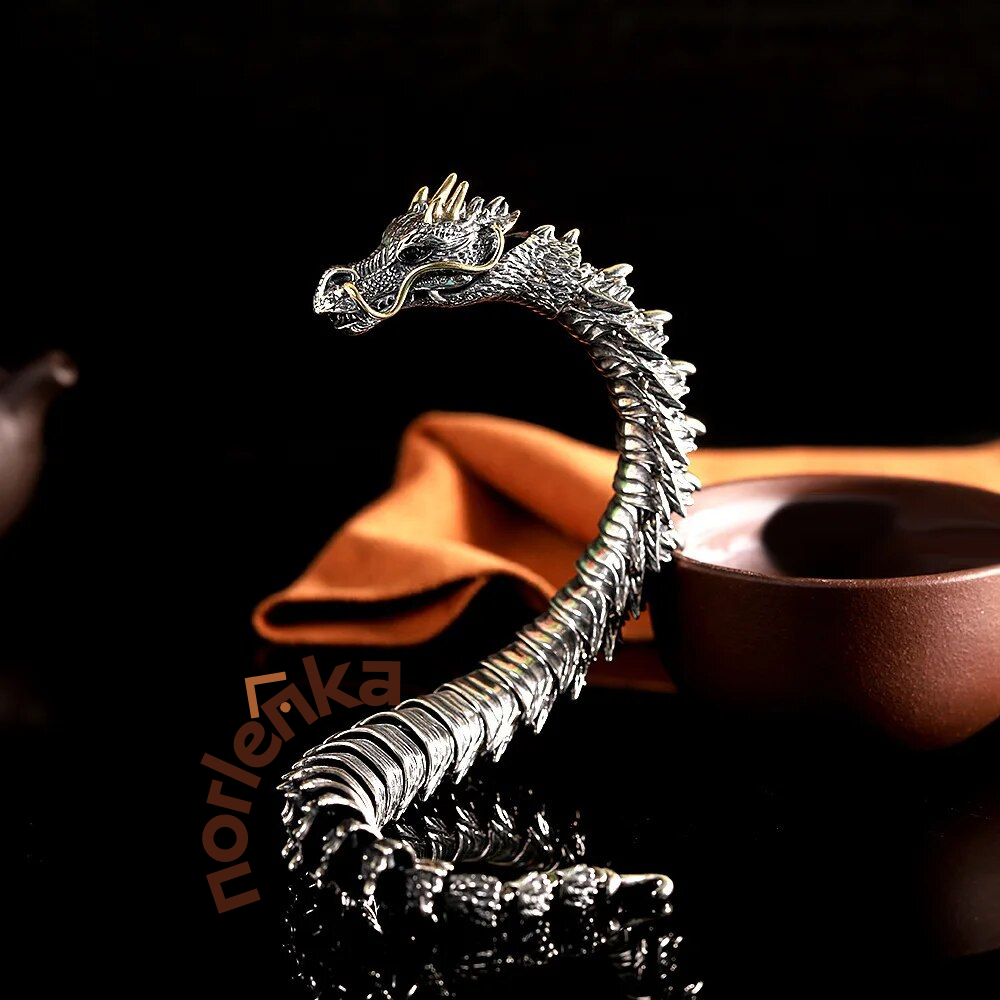 Jewelance™ SilverDragon - Sterlingsølv Sølv Armbånd