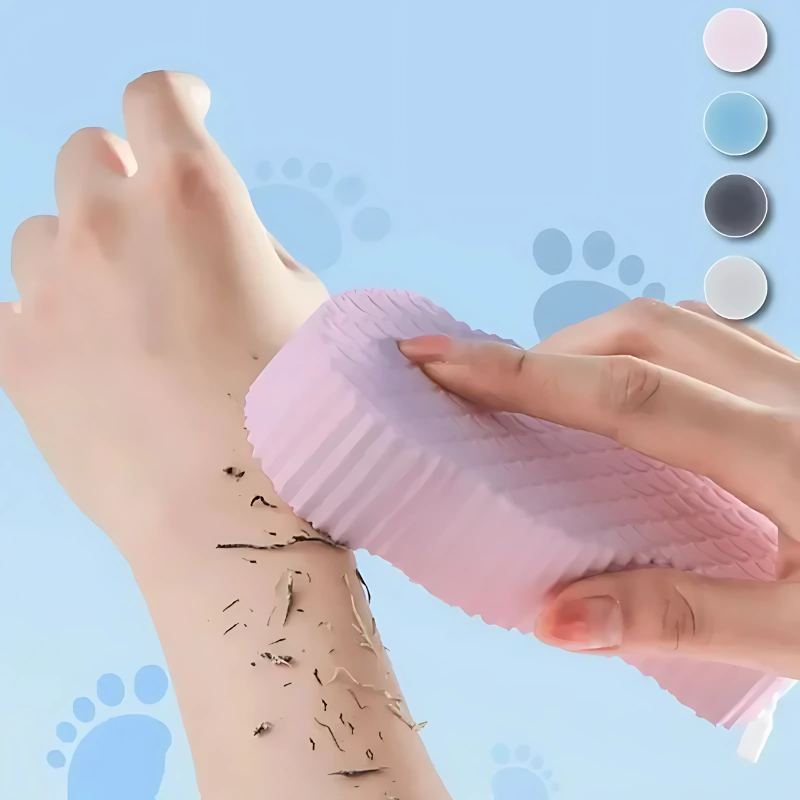 ExfoliatingSponge 1+1 GRATIS - Myk Kropp Eksfolierende Svamp Dusj Skrubb