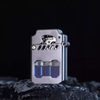 PowerLighter - Kraftig, Moderne Design, Vindtett Metalllighter