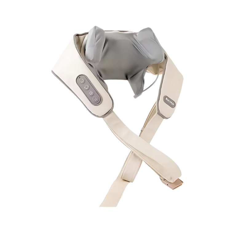 NeckMassager: Beroligende Varme Afslappende Nakke Og Skuldermassager
