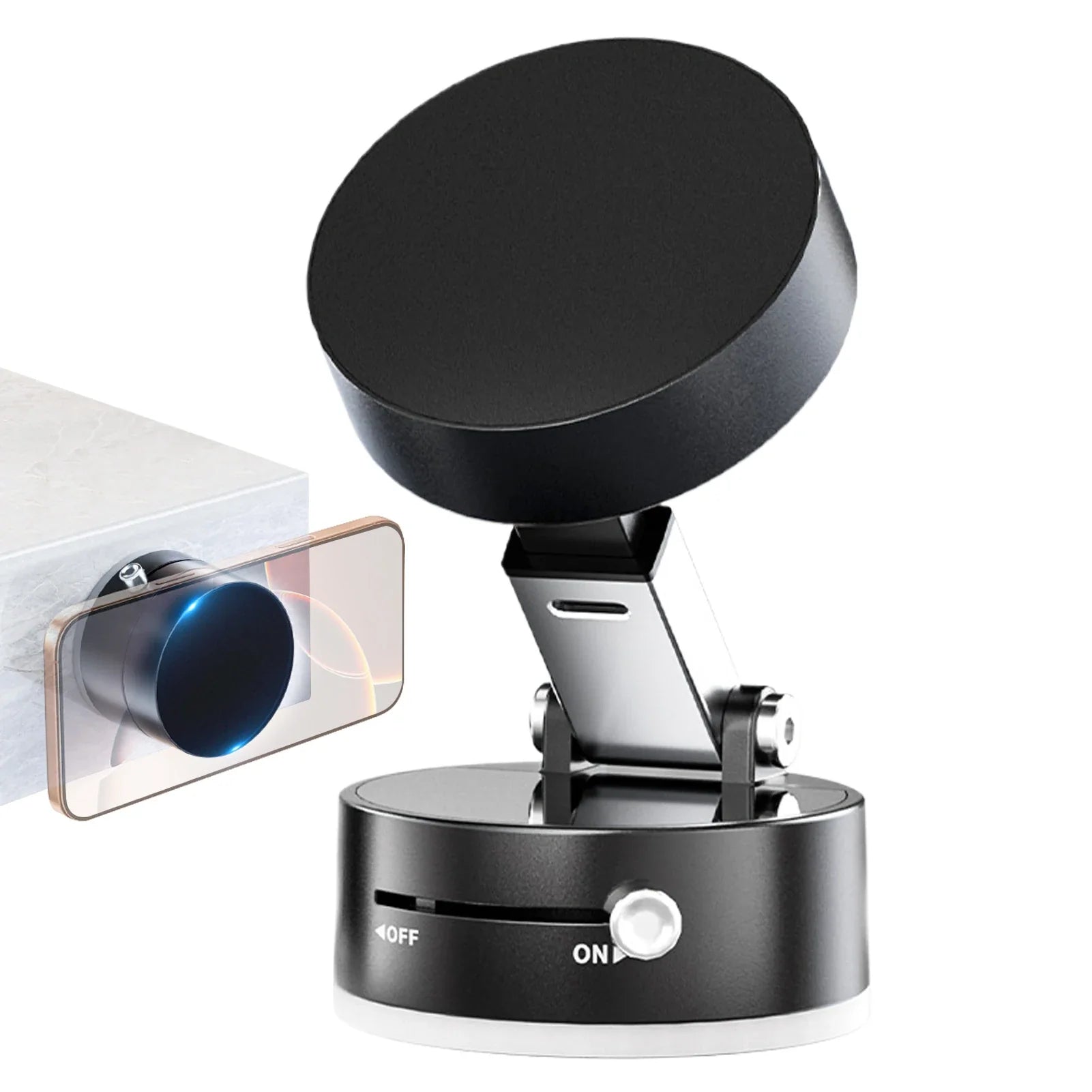 Holder360° MagnetHold 1+1 GRATIS: Multi-Bruk Magnetisk Og Justerbar Telefonholder