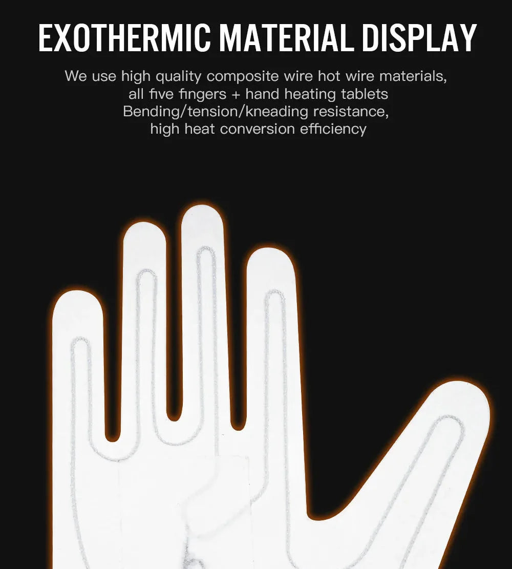 Icone™ ThermalGloves: Vanntett Vinter Hånd Varme Termiske Hansker