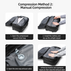 Icone™ CompressionBag: Plassbesparende Komprimering Vakuum Reise Veske