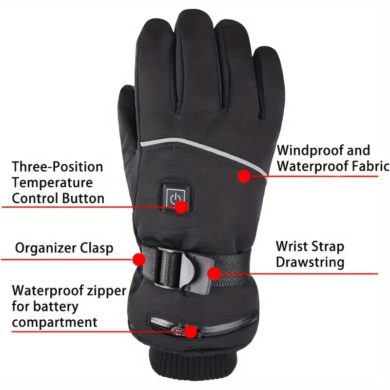 Icone™ ThermalGloves: Vanntett Vinter Hånd Varme Termiske Hansker