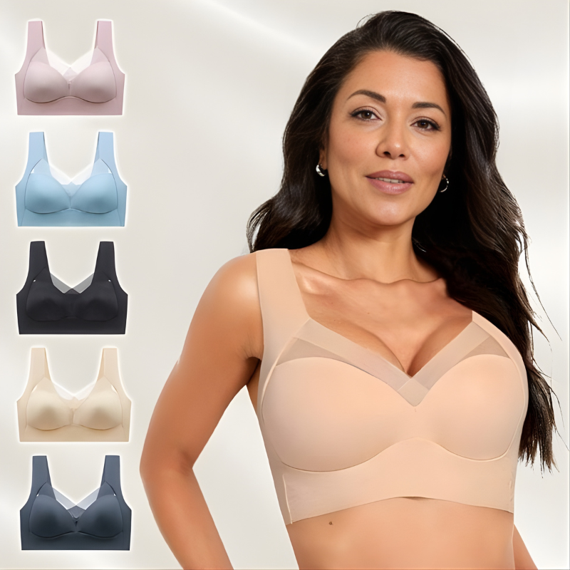 Icone™ CurveBra 1+1 GRATIS - Pustende Passform Trådløs Push-up BH