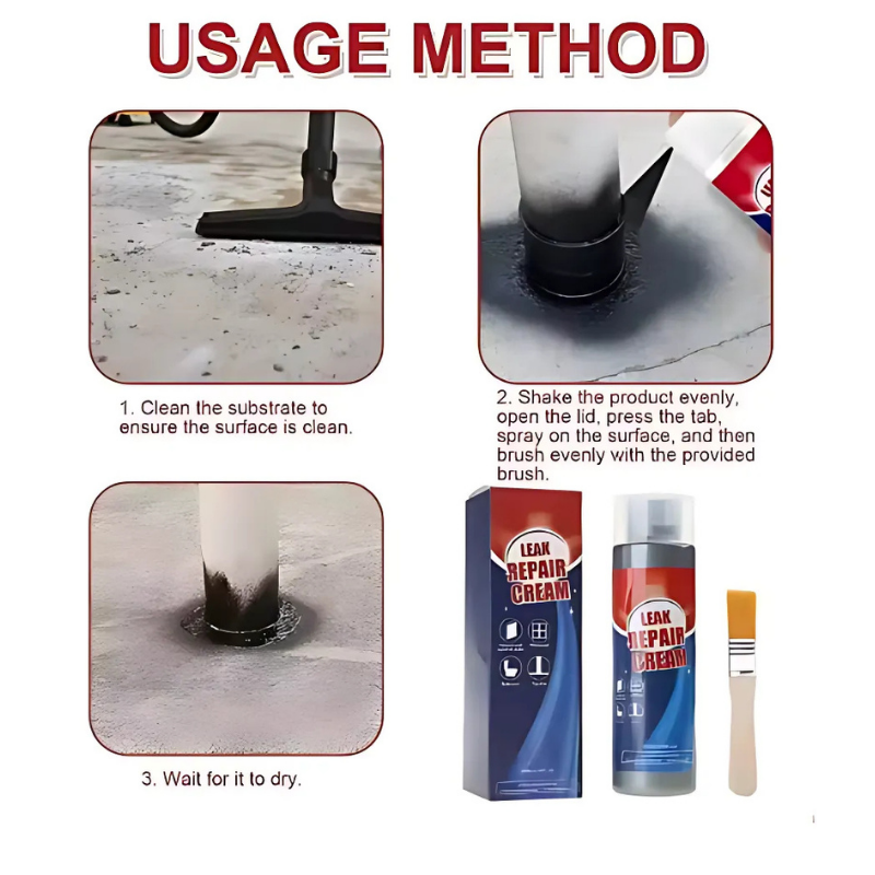 SealantSpray 1+1 GRATIS: Øyeblikkelig Lekkasjereparasjon Og Vanntett Tetningsmiddelspray