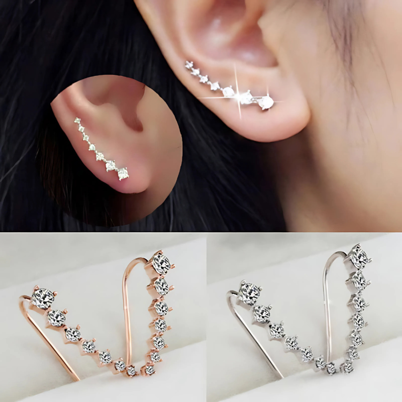 Jewelance™ ClipEarrings 1+1 GRATIS: Lange Elegante Klips På Øredobber I Gaveeske