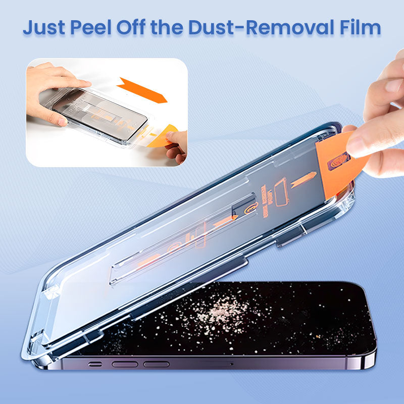 ScreenProtect 1+1 GRATIS: iPhone Herdet Glass HD Skjermbeskytter