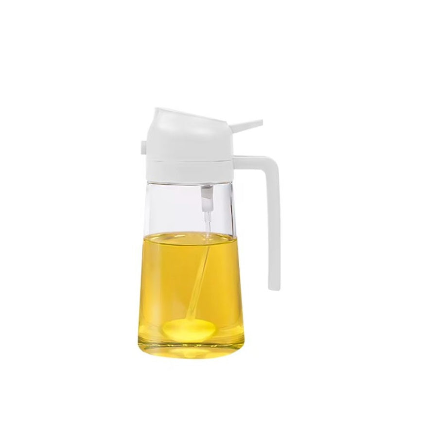 Globetrek° OilDispenser 1+1 GRATIS: 2 I 1 Hell Og Spray Glass Olje Og Væskedispenser