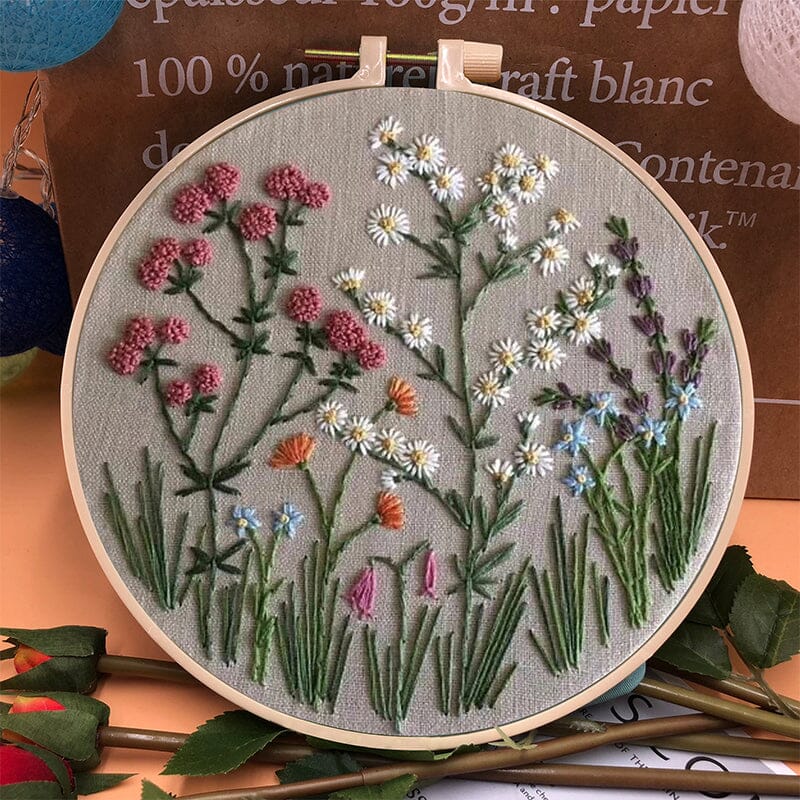 EmbroideryKit - Lett Broderi Sett Til Nybegynnere