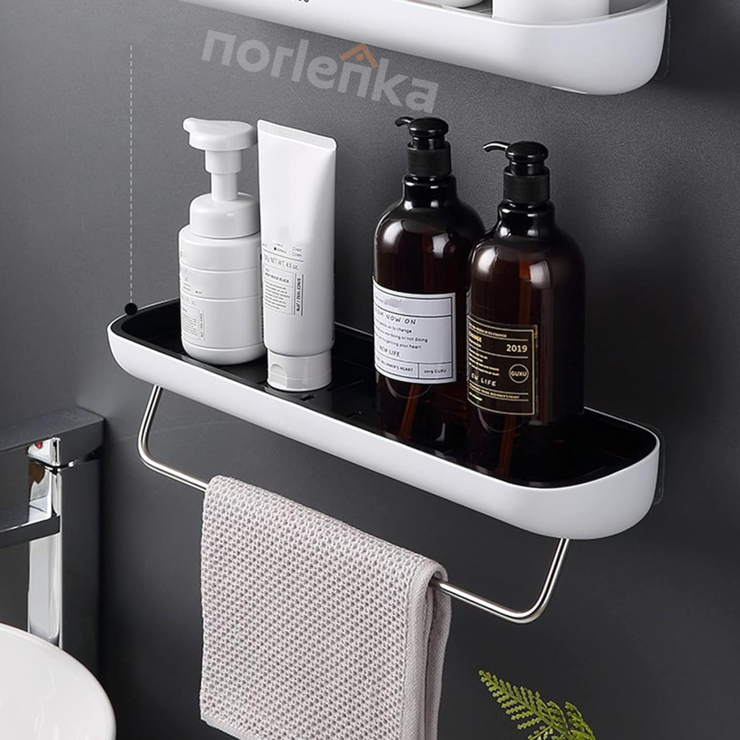 GlideHold® MountShelf - Easy Mount Oppbevaringshylle