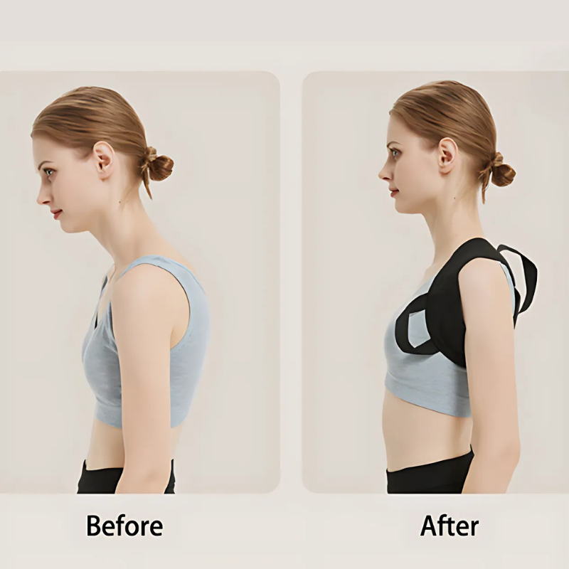 Icone™ PostureCorrector 1+1 GRATIS: Hele Dagen Lettvekts Tilbake Støtte Holdningskorrigerer