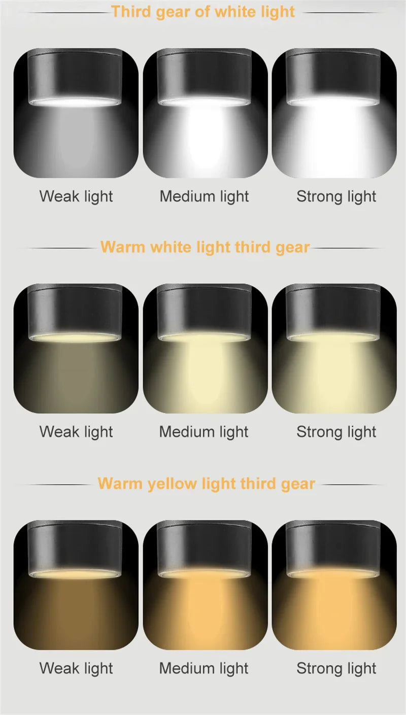 Ledsen™ ReadingLamp: Oppladbar LED Hals Lys Fleksibel Leselampe