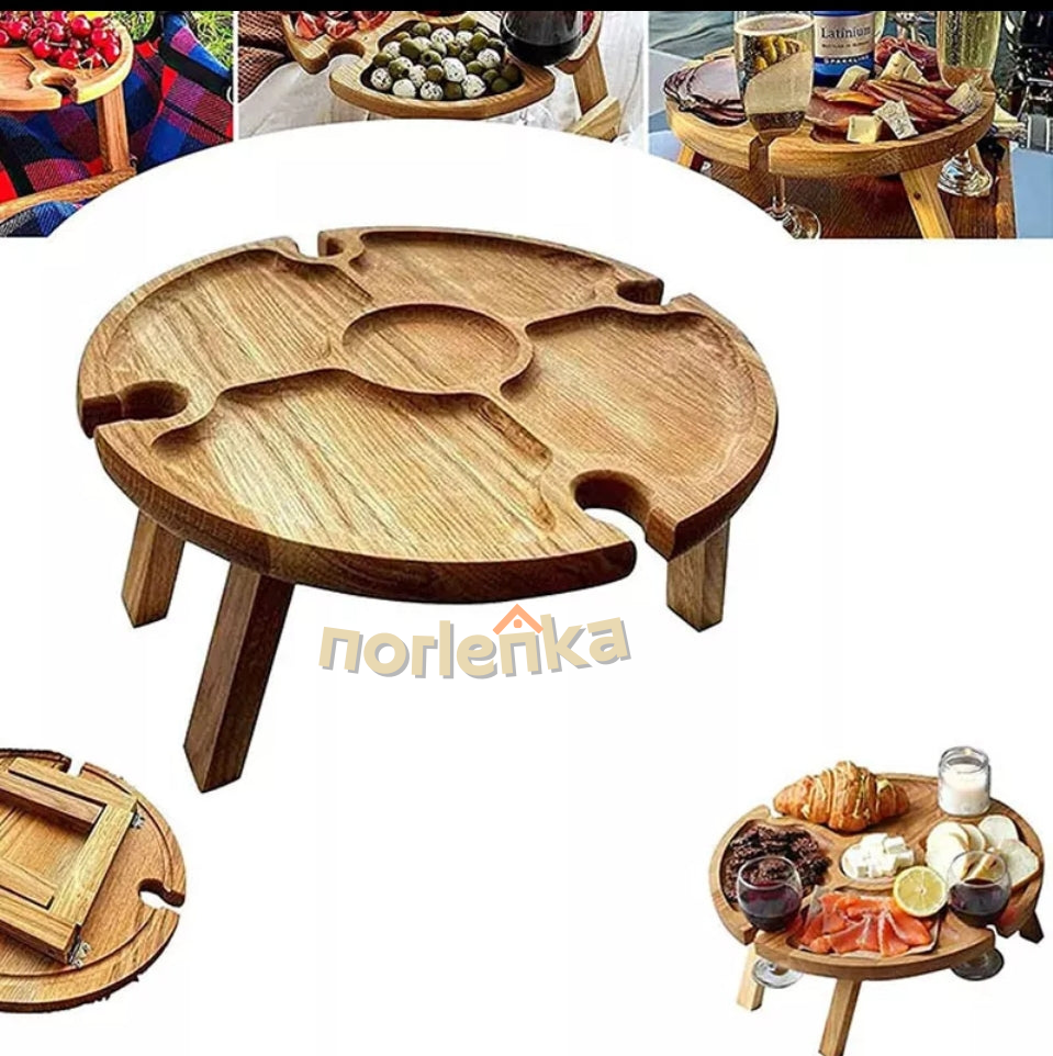 UltiFurni® WoodenFold- Sammenleggbart Bord I Tre