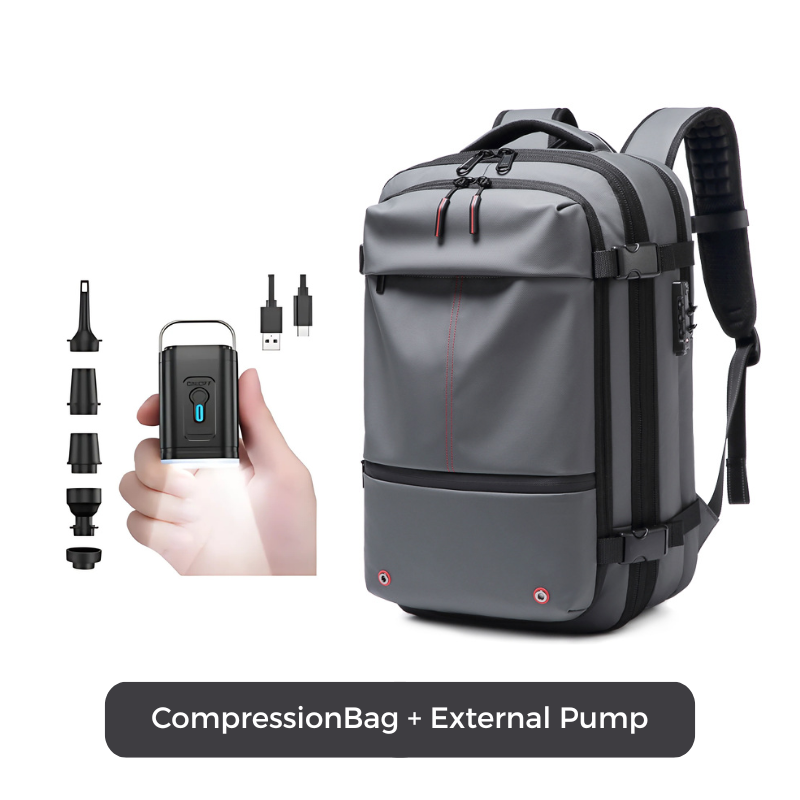 Icone™ CompressionBag: Plassbesparende Komprimering Vakuum Reise Veske