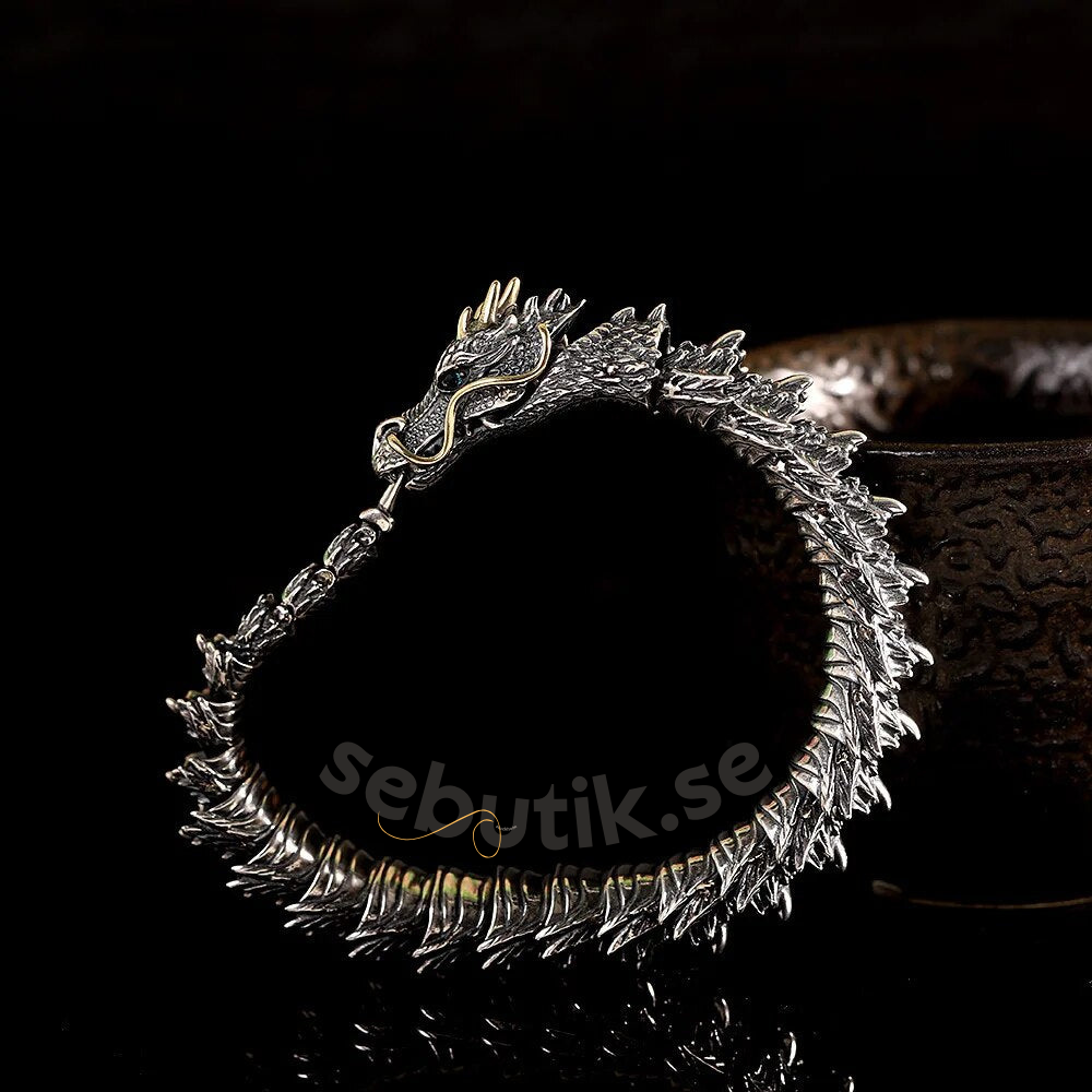 Jewelance™ SilverDragon - Sterlingsølv Sølv Armbånd