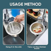 Globetrek° SinkStrainer 1+1 GRATIS: Rustfritt Filter Svan Stil Kumfilter