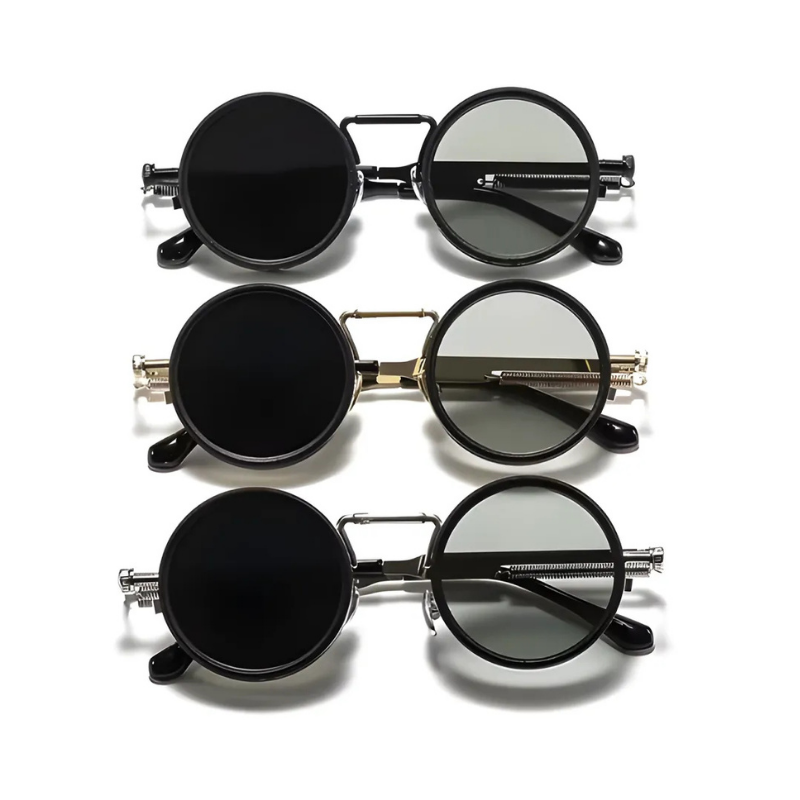 AdjustableSunglass: Lysende Lys Til Svakt Lys Justerbar Dimmingsolbrille Med Etui