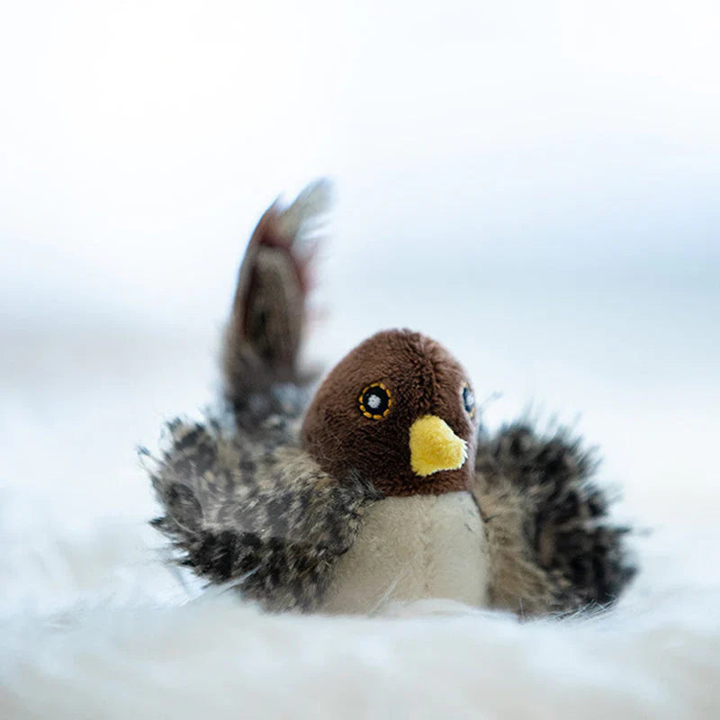 Catfri® BirdToy: Interaktiv Kvitrende Fugl Leketøy For Katter