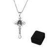 Jewelance™ CrossProtection 1+1 GRATIS: Åndelig Beskyttelse Kors Anheng Halskjede Med Gaveeske
