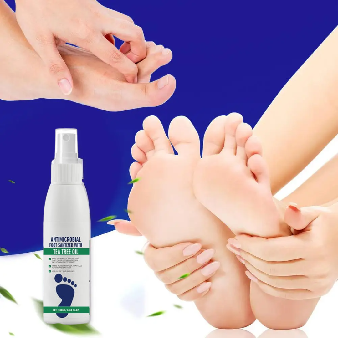 FootCare 1+1 GRATIS: Antimikrobiell Dyp Hydrering Fotpleie Spray