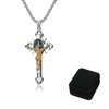 Jewelance™ CrossProtection 1+1 GRATIS: Åndelig Beskyttelse Kors Anheng Halskjede Med Gaveeske