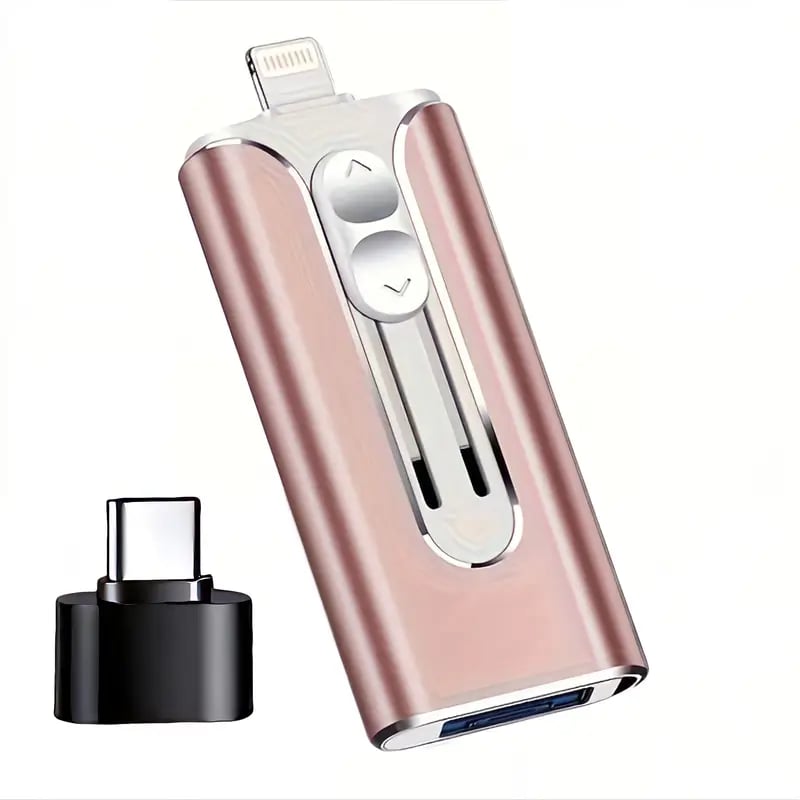 USBDrive - Kompakt Og Holdbar Multi‑Enhet 4‑I‑1 USB-Flash-Kjøre