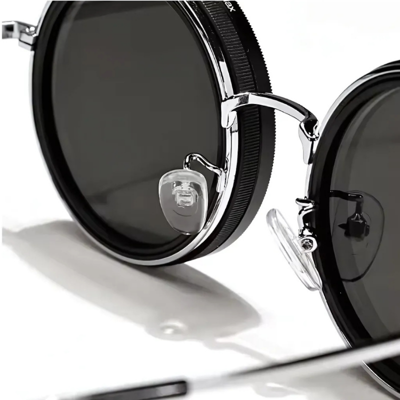 AdjustableSunglass: Lysende Lys Til Svakt Lys Justerbar Dimmingsolbrille Med Etui