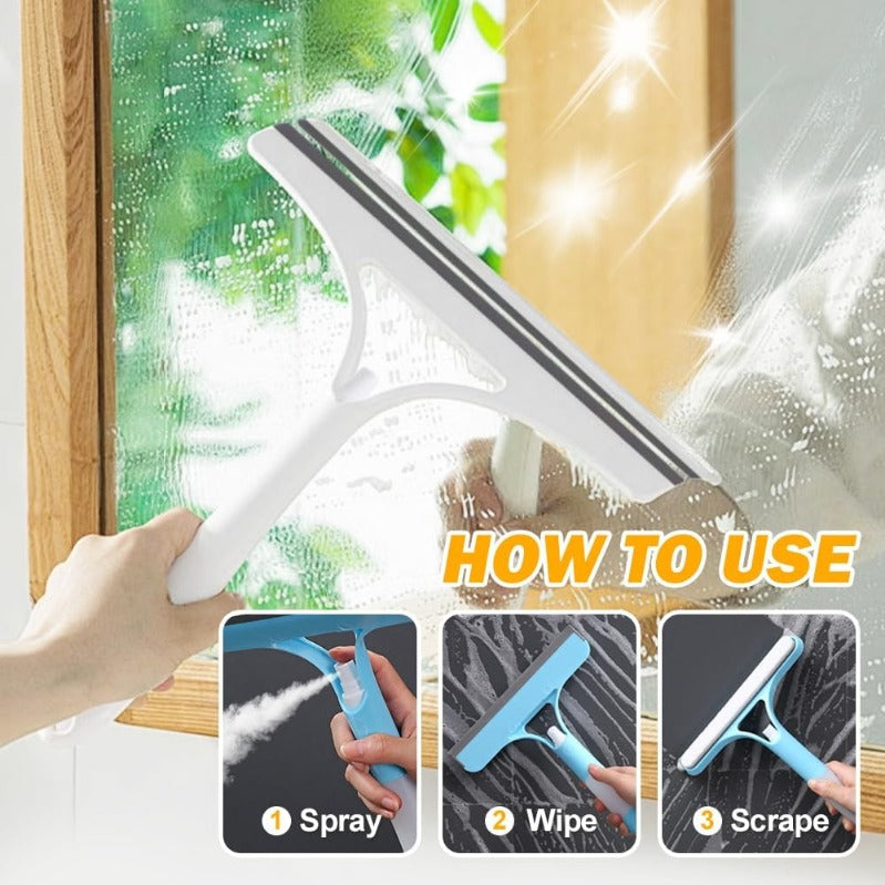 Cleaner Pro° GlassCleaner 1+1 GRATIS: Ultimat 3-I-1 Glassrens Verktøy