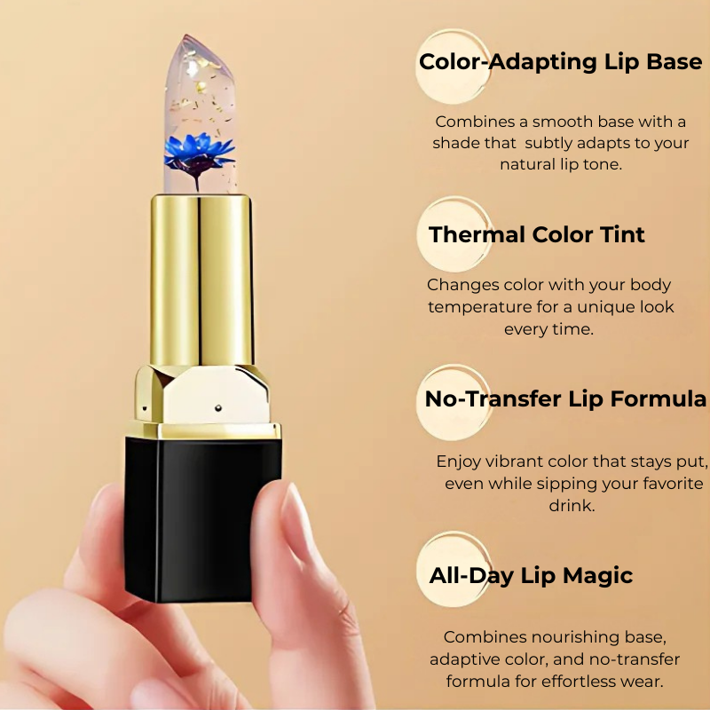 MagicLipstick 1+1 GRATIS - Magisk Glød Fargeendrende Blomst Leppestift