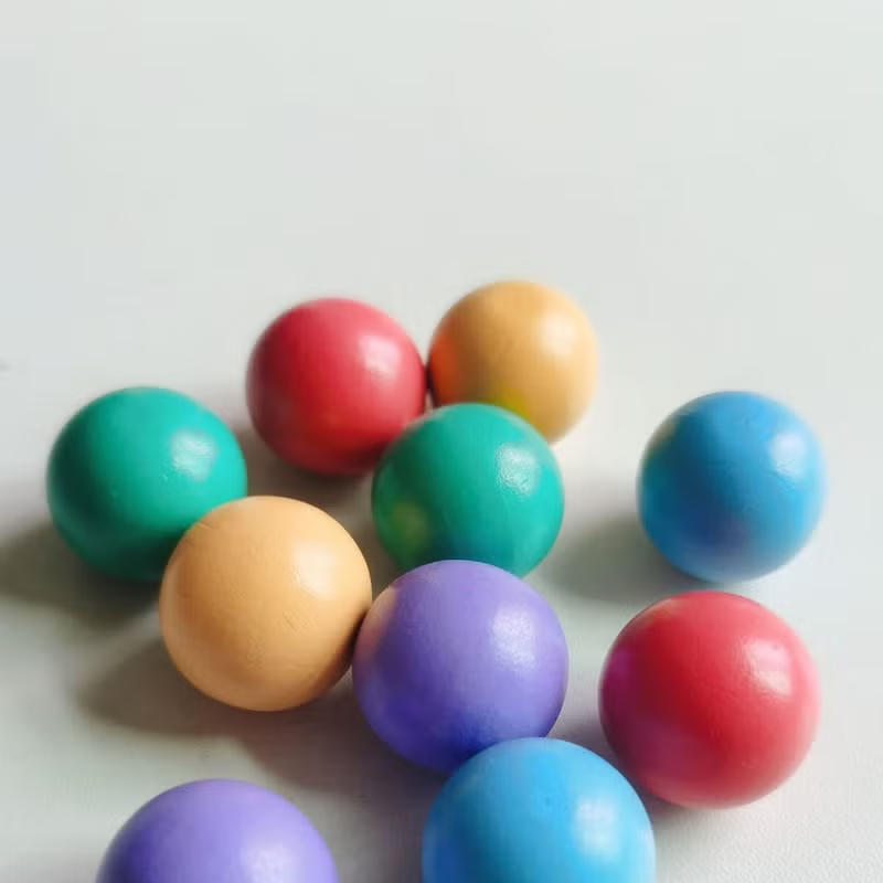 Kletshuts™ MarbleTower: Interaktiv Regnbue Marmor Tre Tårn Barne Leketøy