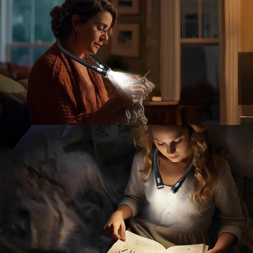 Ledsen™ ReadingLamp: Oppladbar LED Hals Lys Fleksibel Leselampe