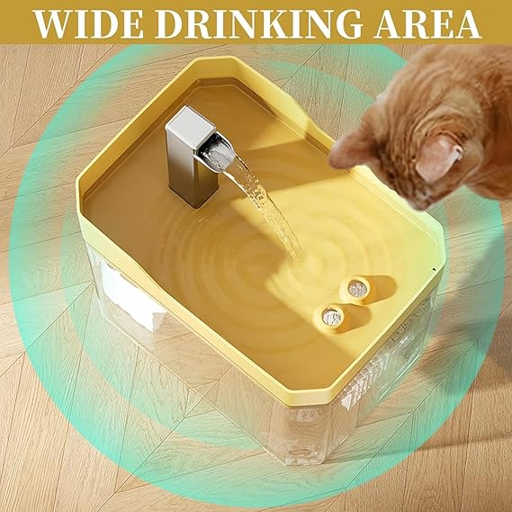 Catfri® WaterFountain: Smart Automatisk Kjæledyr Vann Fontene