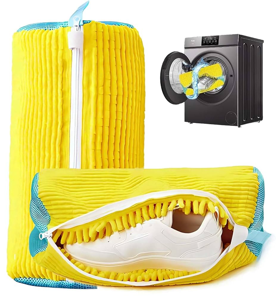 Cleaner Pro° ShoeBag 1+1 GRATIS: Skånsom Sko Vask Veske Og Maskin Beskyttelse