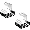 GlideHold® ClosetRing 10+10 GRATIS: Åpen Ring Plassbesparer Skaphenger