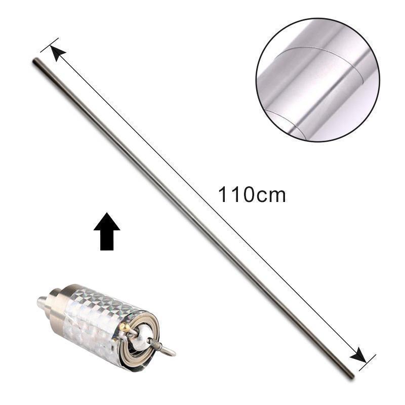 DefenseStick - Uttrekkbar Teleskopisk Metall Forsvars Stang
