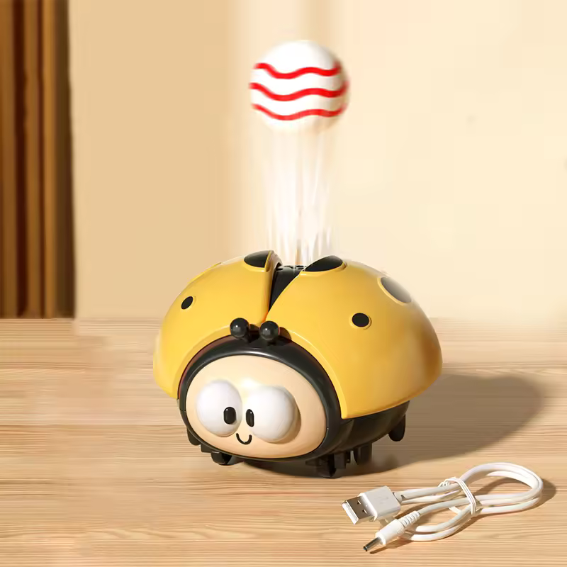 Kletshuts™ LadybugToy: Søt Fargerik Marihøne Ball Blåser Barn Leketøy