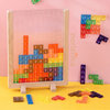 Kletshuts™ BrainyBlocks - 3D Tangram Trepuslespill & Pedagogisk Brettspill