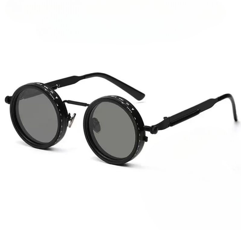 AdjustableSunglass: Lysende Lys Til Svakt Lys Justerbar Dimmingsolbrille Med Etui