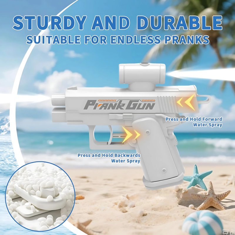 Kletshuts™ DualGun 1+1 GRATIS: Dobbel Dyse Prank Vannpistol