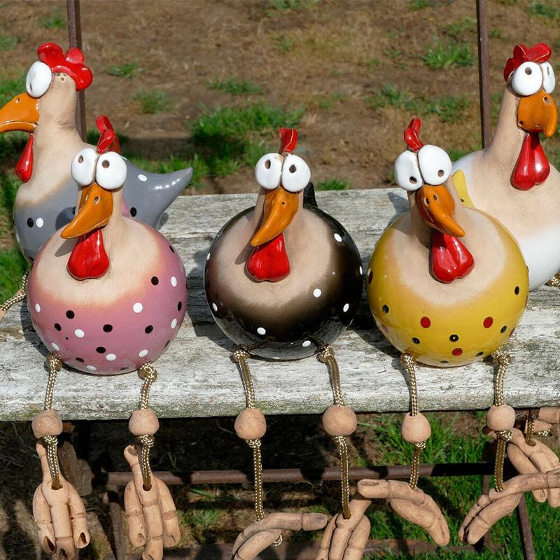 RoosterDecor - Hane Ornament Hage Dekorasjon