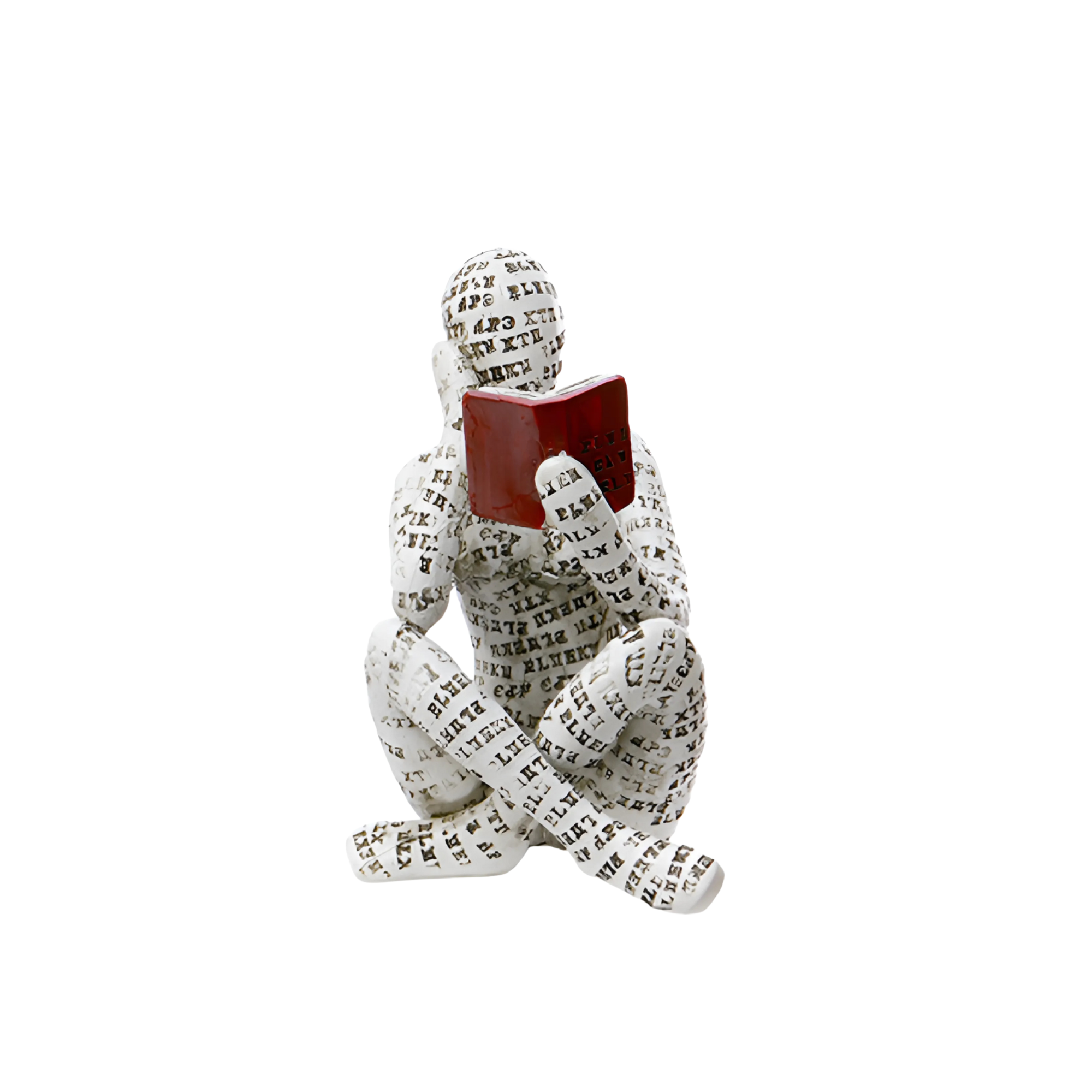 ReaderDecor 1+1 GRATIS: Lesing Figur Dekor for Skrivebord Og Hylleutstilling