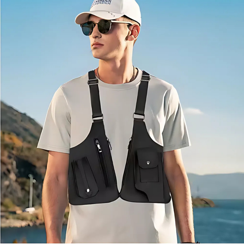 Icone™ SafetyBag: Sikret Kors Skulder Sikkerhet Veske For Menn Og Kvinner