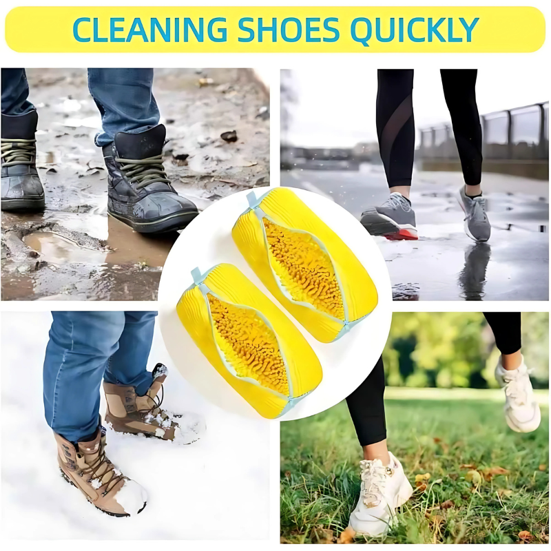 Cleaner Pro° ShoeBag 1+1 GRATIS: Skånsom Sko Vask Veske Og Maskin Beskyttelse