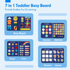 Kletshuts™ BusyBoard: Sensorisk Fin Motorikk Ferdigheter Montessori Pedagogisk Busy Board
